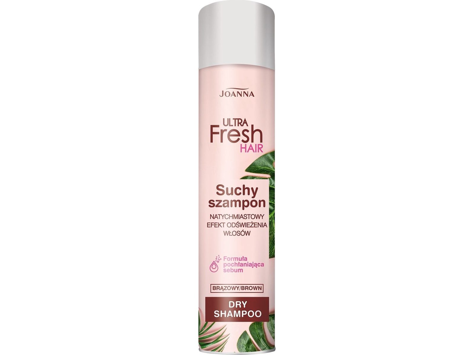 JOANNA Torrschampo Ultra Fresh omedelbar uppfriskande effekt Brun 200 ml
