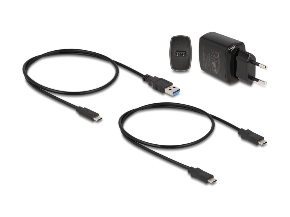 Delock - SSD-dockningsstation - fack: 2 - M.2 - M.2 NVMe Card - USB 3.2 (Gen 2) - svart