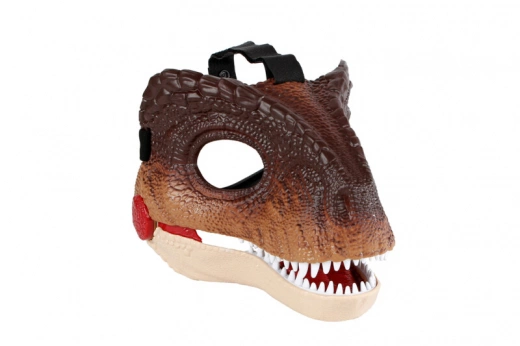 Dinosauriemask med ljud