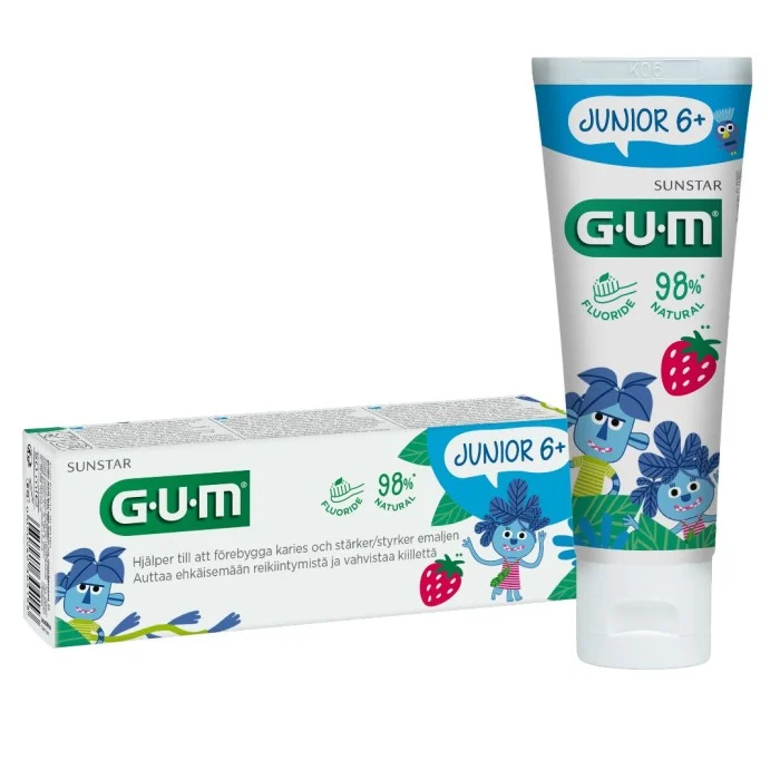 GUM Junior tandkräm 6+ år, 50 ml