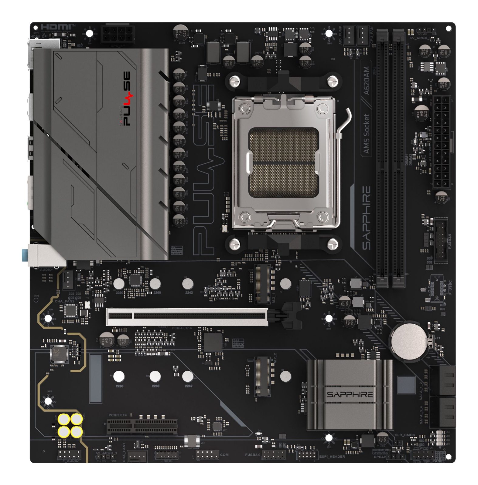 Sapphire Pulse A620AM moderkort