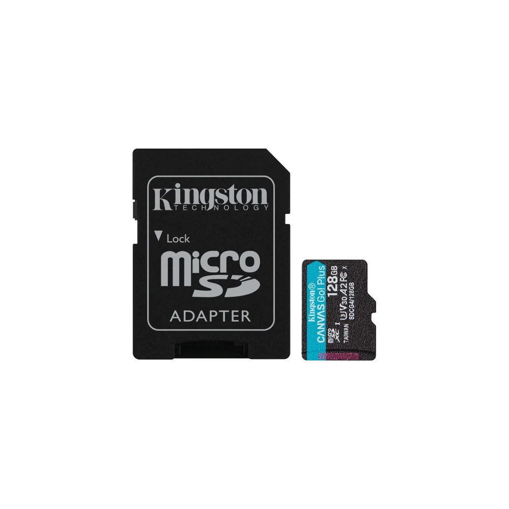 Kingston MicroSD 128GB Canvas Go Plus Gen4