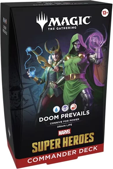 Magic the Gathering: Marvel Super Heroes Doom Prevails Commander Deck