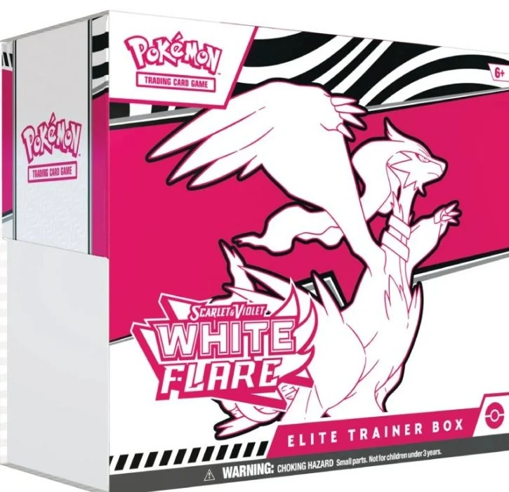 Pokémon Scarlet & Violet 10.5: White Flare Reshiram Elite Trainer Box