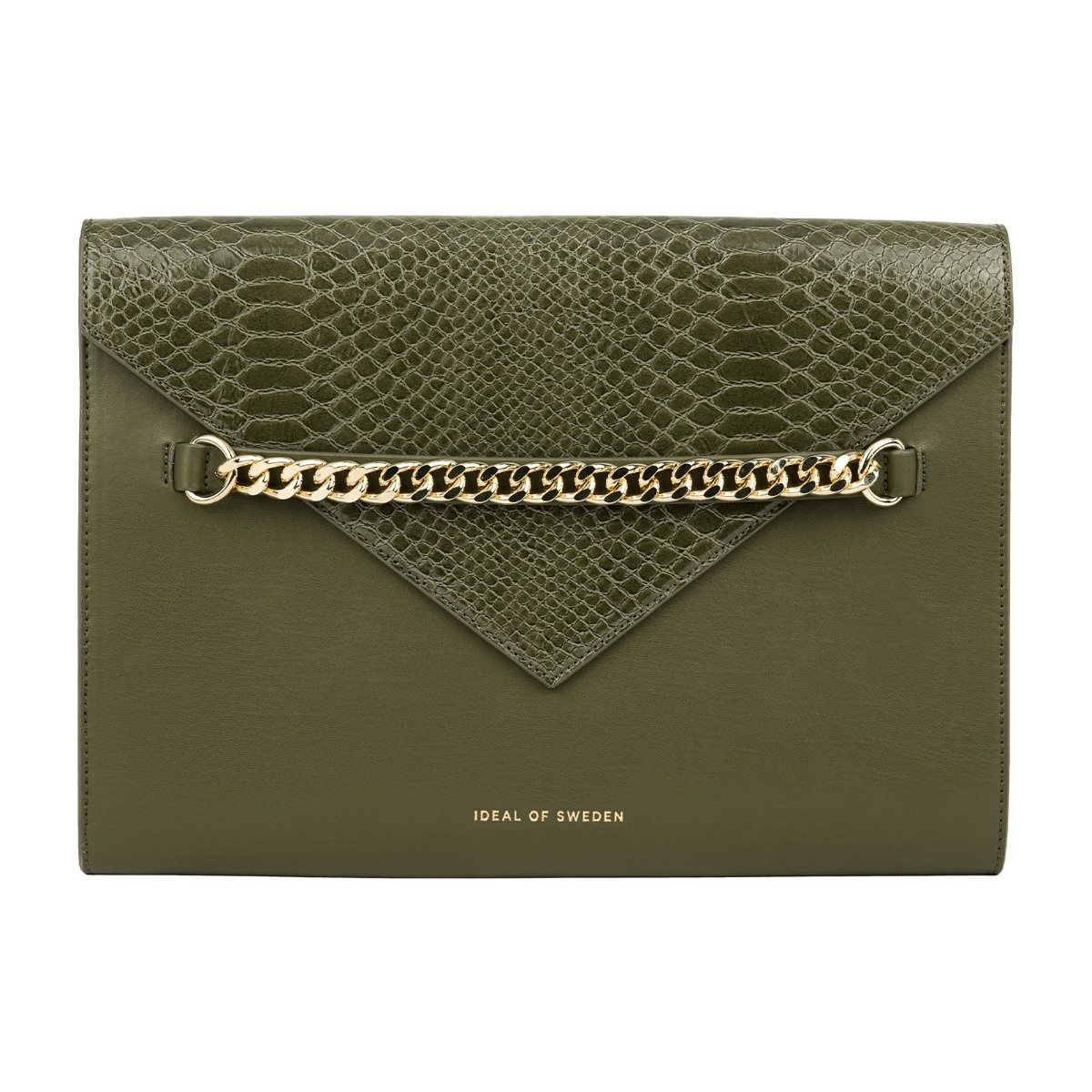 IDEAL OF SWEDEN Ira laptop sleeve 16", green snake