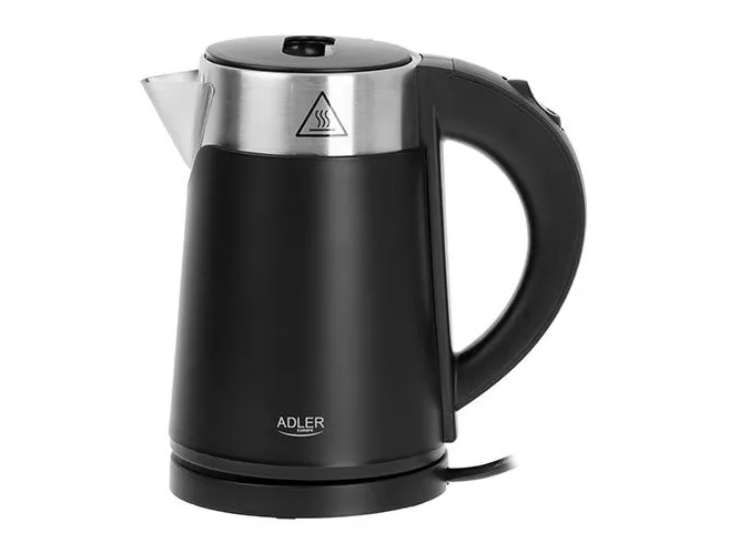 Adler AD 1372B vattenkokare 800 W 0,6 L, svart
