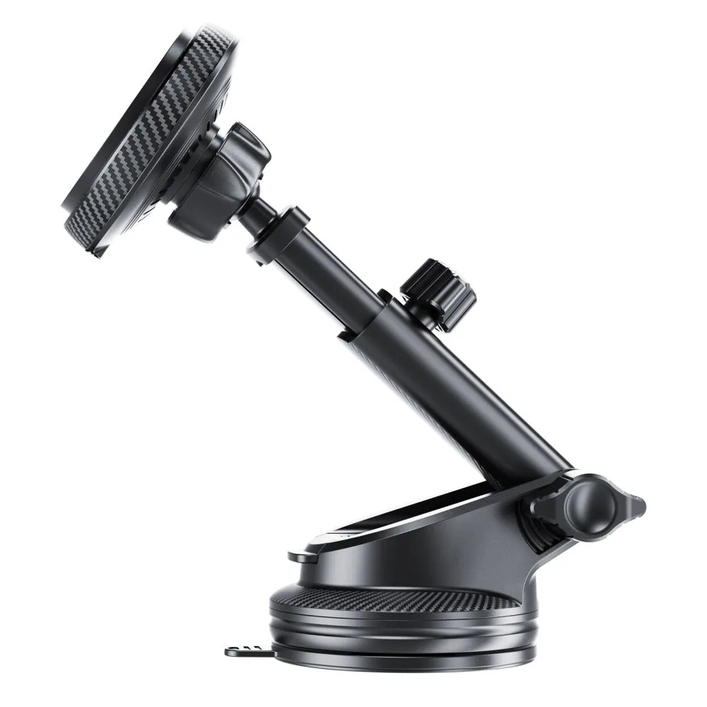 Tech-Protect MM15W-V4 Magnetisk MagSafe 15W bilhållare för cockpit / vindruta / luftventil - svart, bild 4