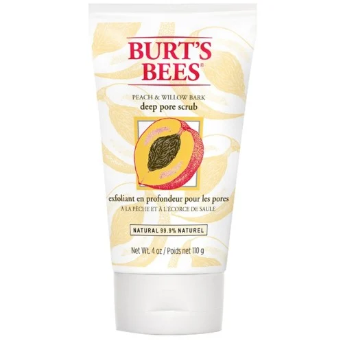 Burt's Bees Deep Pore Scrub Peach & Willow Bark 110 g, bild 4