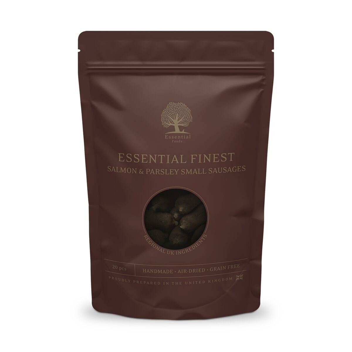 Essential Foods Finest Belöningskorvar Lax & Persilja 150 g