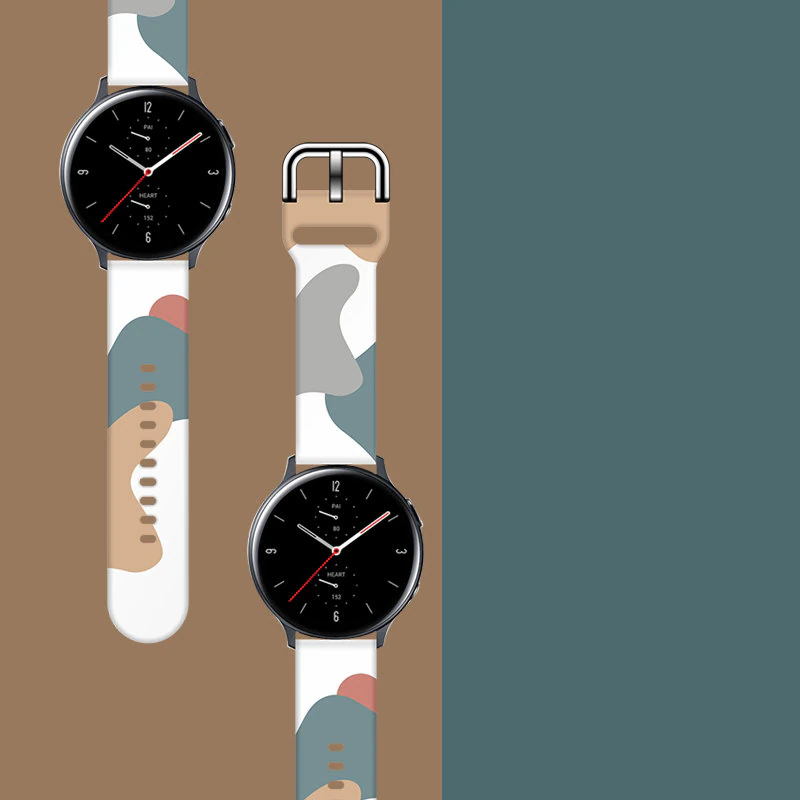 Armband Moro för Samsung Galaxy Watch 45 / 46 / 47 mm silikonarmband klockarmband - mönster 2