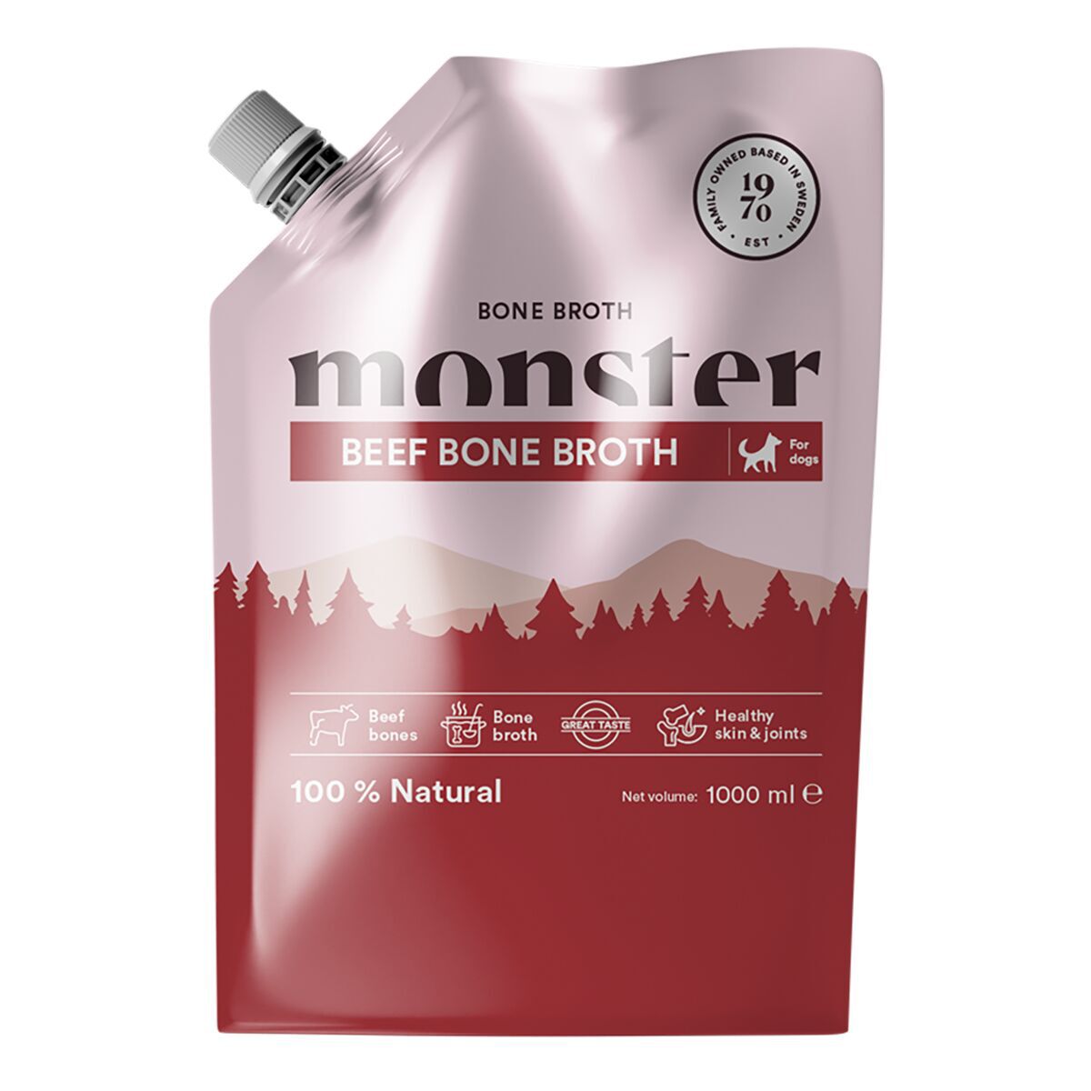 Monster Bone Broth Beef 1000ml