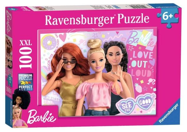 Ravensburger Pussel: Barbie 100 XXL Bitar