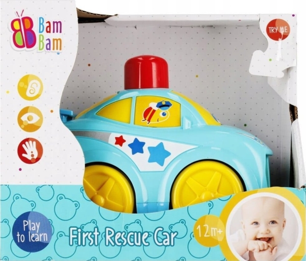 BamBam BAM BAM AUTO Liten polis 20X17X12 WB 12