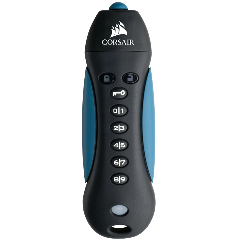 CORSAIR Flash Padlock 3 - USB flash-enhet - krypterat - 256 GB - USB 3.0