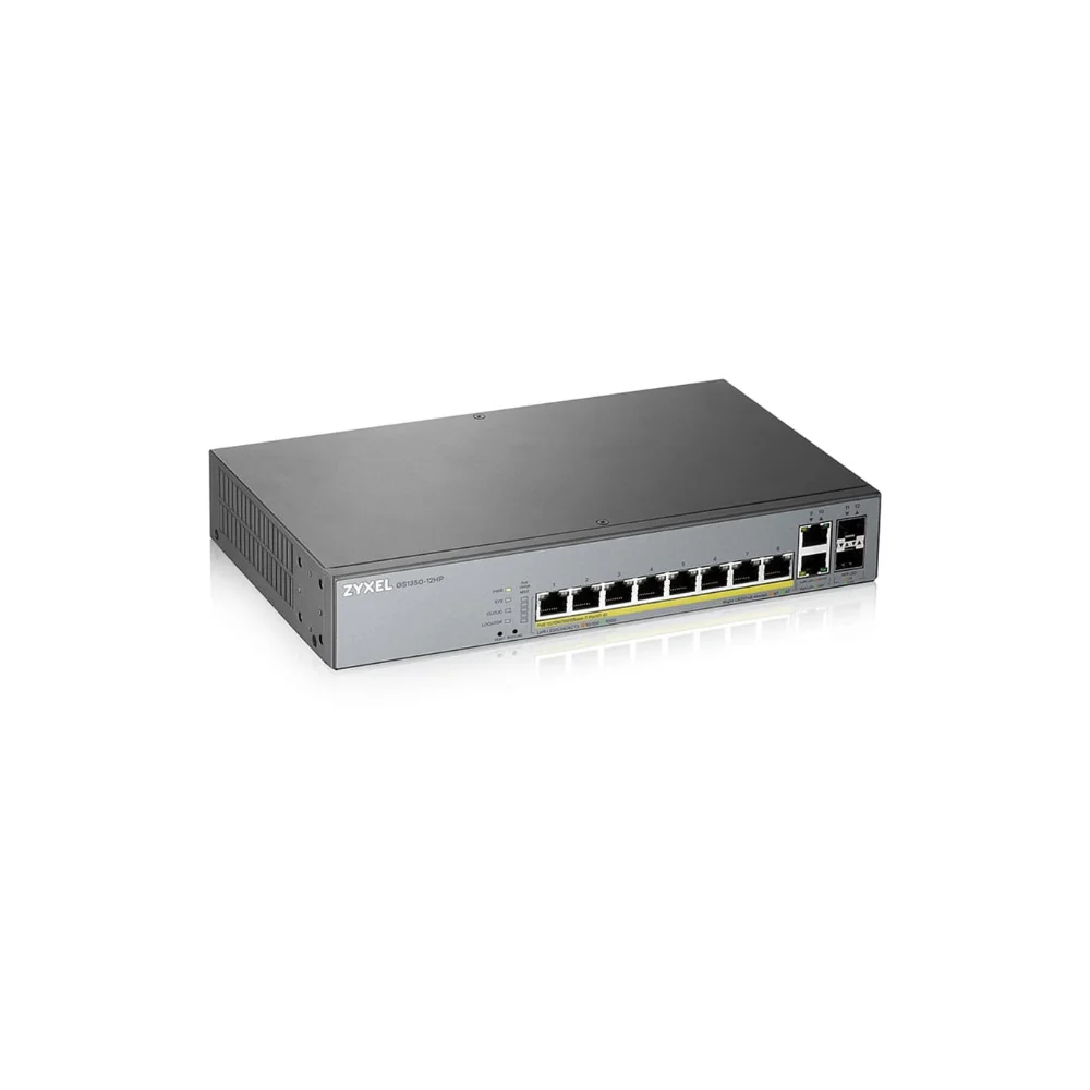 Zyxel GS1350-12HP Smart Surveillance PoE Switch 130W