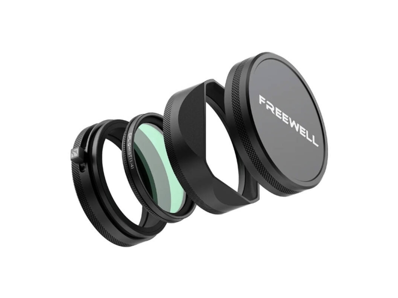 Freewell FujiX100 Filter Set with Lens Hood - Black