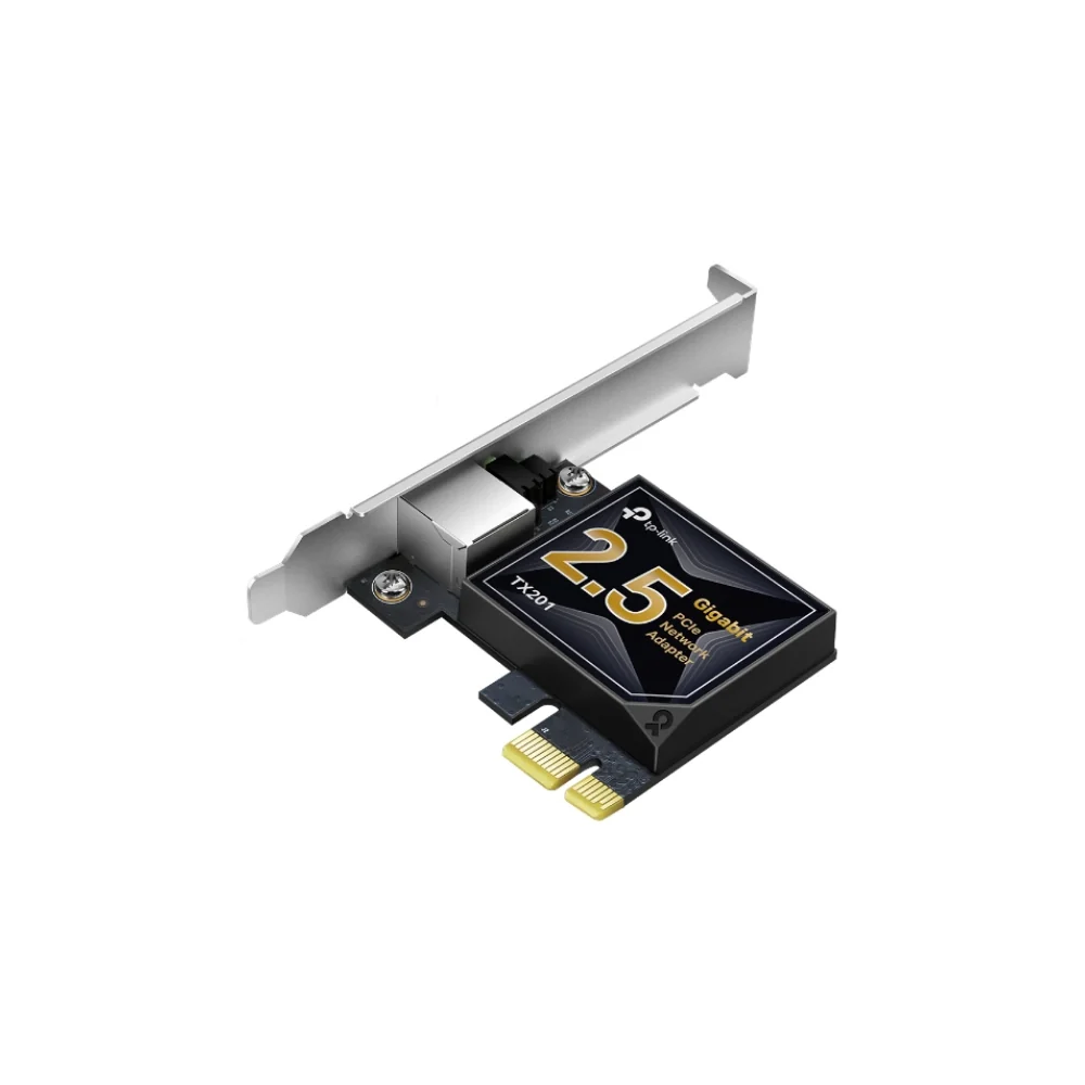 TP-Link TX201 2.5 Gigabit PCIe Network Adapter, 2.5 Gbps - PCI-nätverksadapter