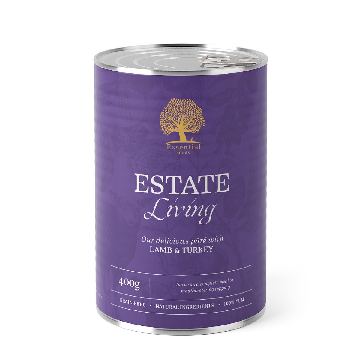 Essential Foods Estate Living Paté Våtfoder till Hund 400 g