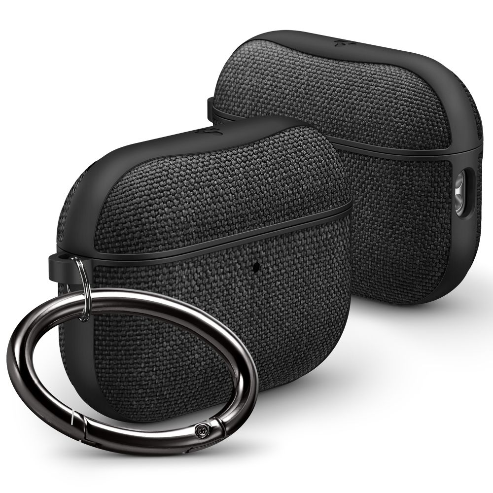 Spigen Urban Fit-fodral för AirPods Pro 3, tyg, polykarbonat, svart, bild 2