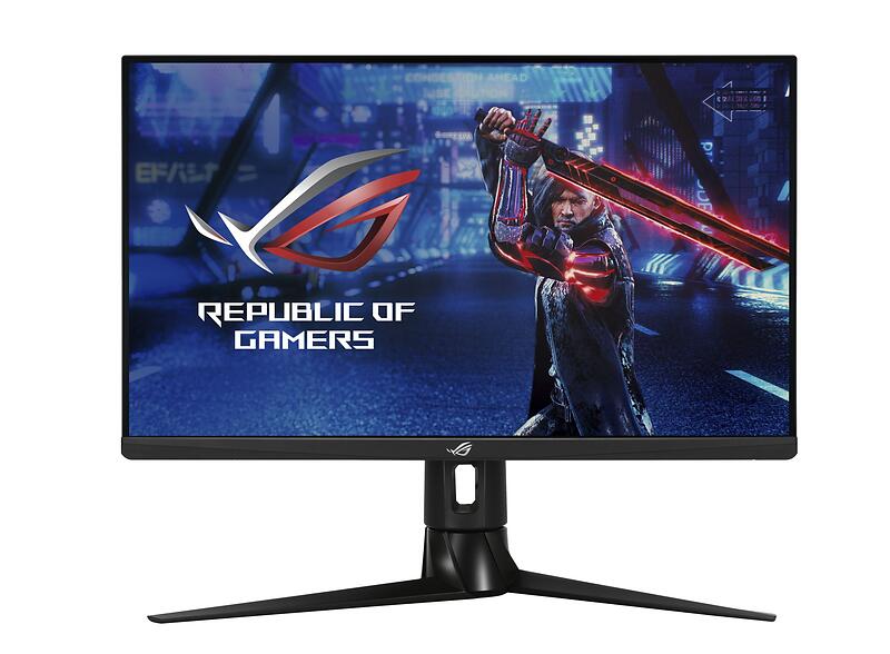 27" Asus XG27AQ, IPS 2560x1440, 1 ms, 170Hz G-Sync, höjdjusterbar, pivot, 2xHDMI/DP, USB-hubb, högtalare, Aura Sync RGB, bild 3