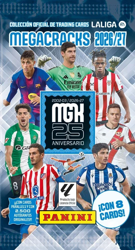 Panini MegaCracks La Liga 2026-27 Booster