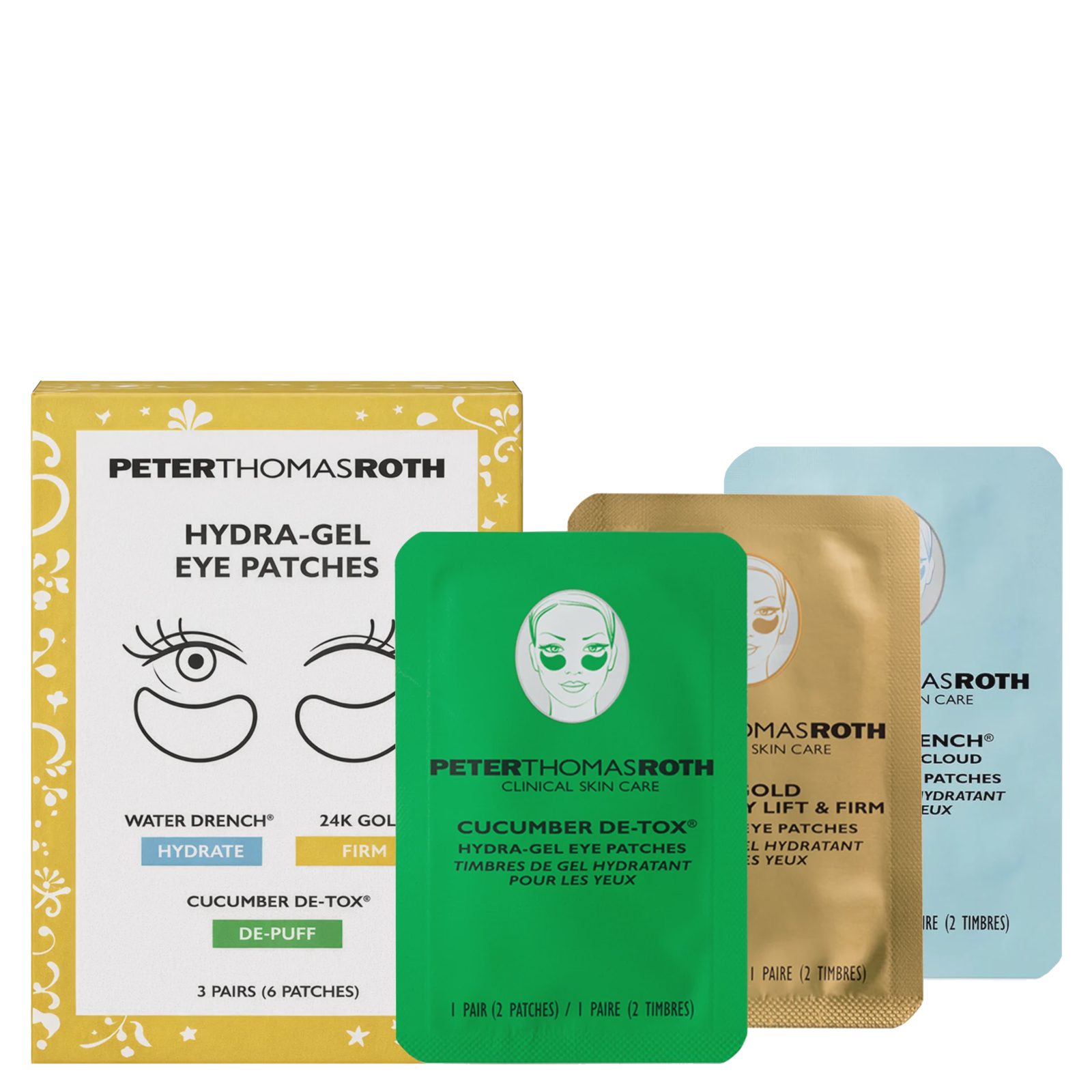Peter Thomas Roth Clinically Stronger Hydra-Gel Eye Patches 3-pair 3 pair