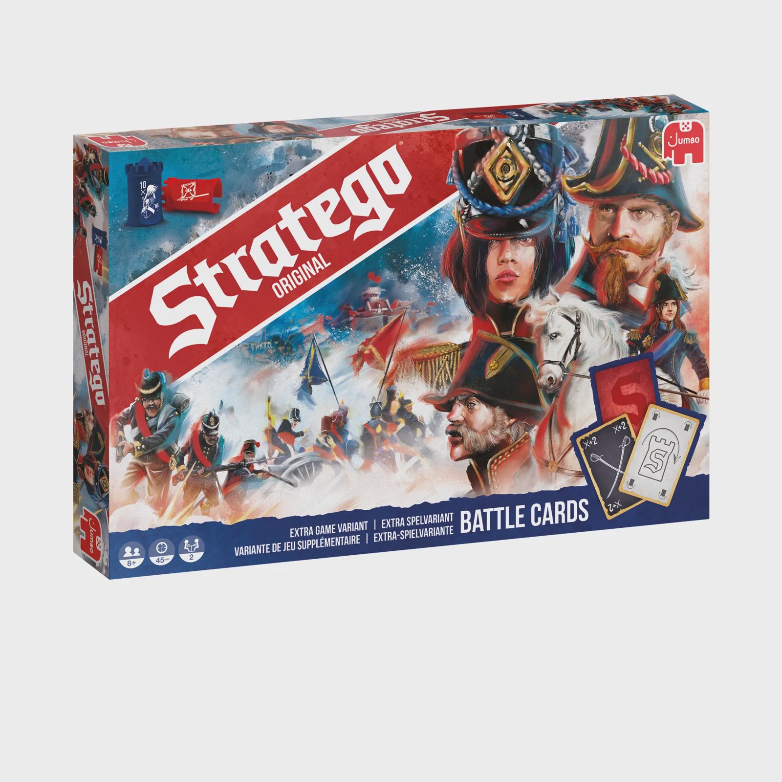 Stratego 19958, Brädspel, Strategi, 8 År, 45 min, 45 min