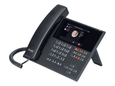 Auerswald COMfortel D-400 - VoIP-telefon med nummerpresentation/samtal väntar - 3-riktad samtalsförmåg - SIP, RTP, SRTP, SIPS - 6 linjer - svart, bild 5