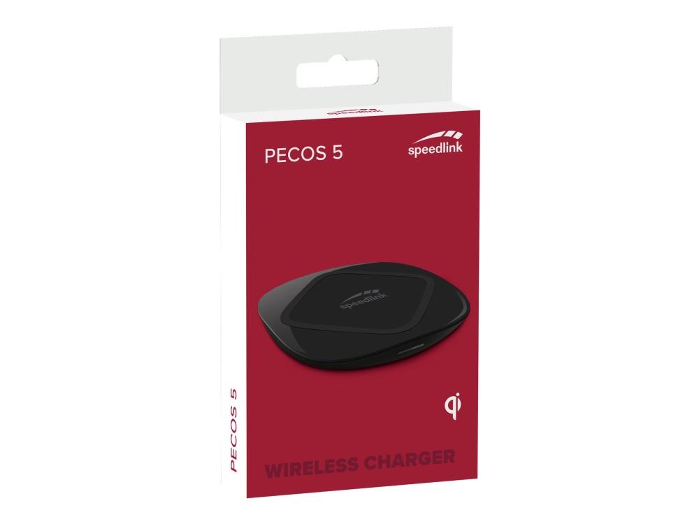 SPEEDLINK PECOS 5 - Trådlös laddningsmatta - 5 Watt - 2 A - svart