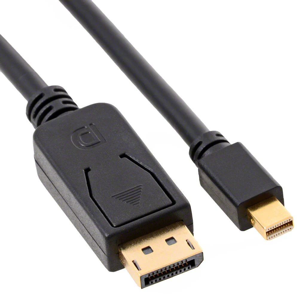 Delock Mini DisplayPort 1.2-kabel hane till DisplayPort-hane 4K 60 Hz 1m