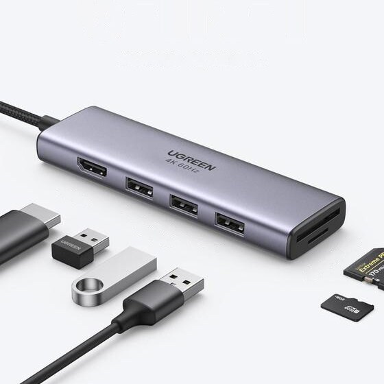 UGREEN 6-in-1 USB-C Hub, bild 3