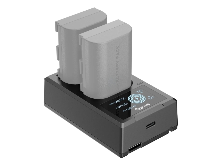 4084 Battery Charger For LP-E6 Batteries