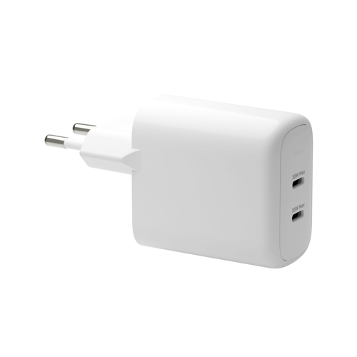 Dbramante1928 2x 30W USB-C väggladdare (vit)