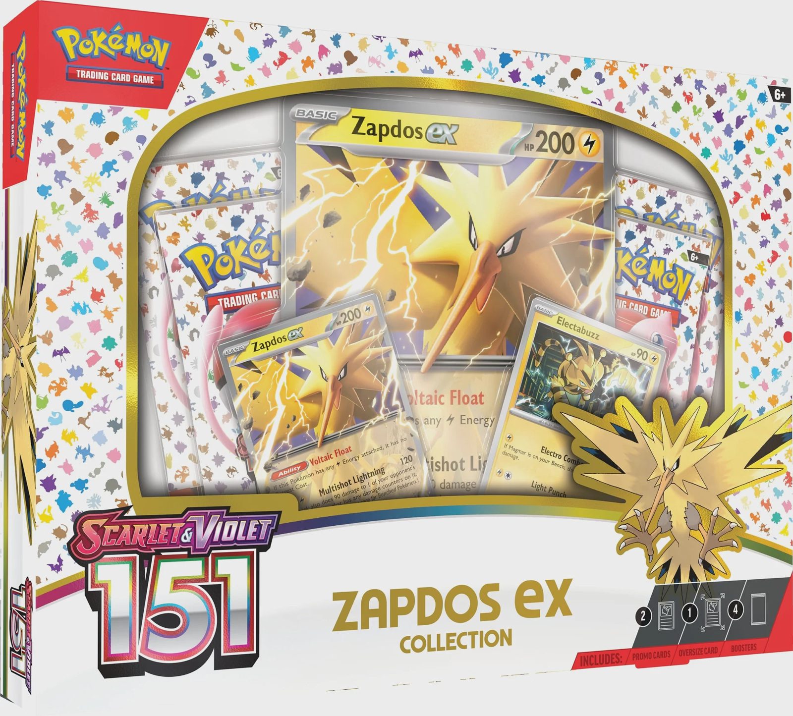 Pokemon 151: Zapdos EX Box