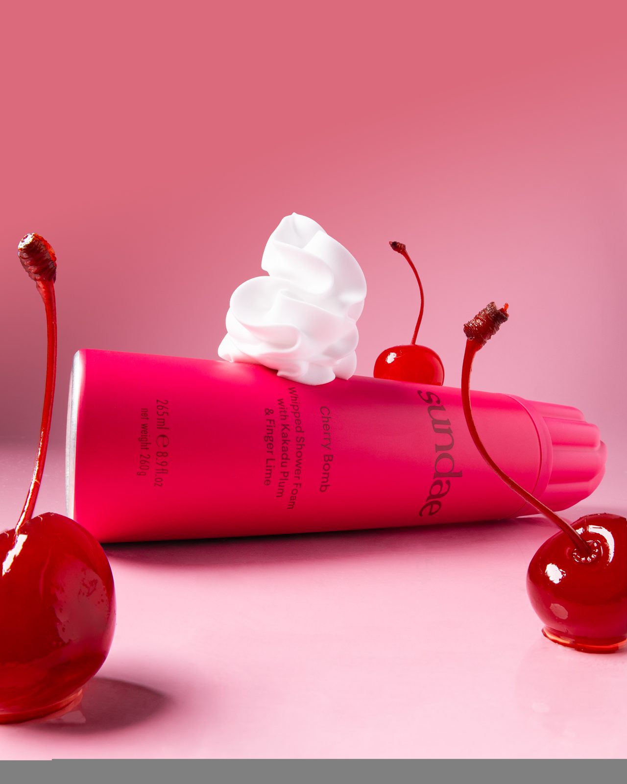 Sundae Cherry BombWhipped Shower Foam 265 ml, bild 3
