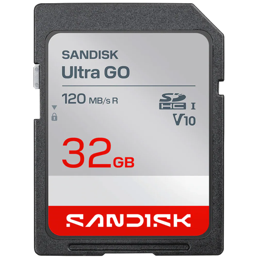 Sandisk Ultra Go 32 GB SDHC-minneskort