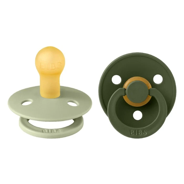 BIBS Colour 2-pack Latex Size 1 Sage/Hunter Green