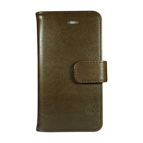 RadiCover - Flipside "Fashion" Stand Function - Iphone 5/5S/SE - Brown