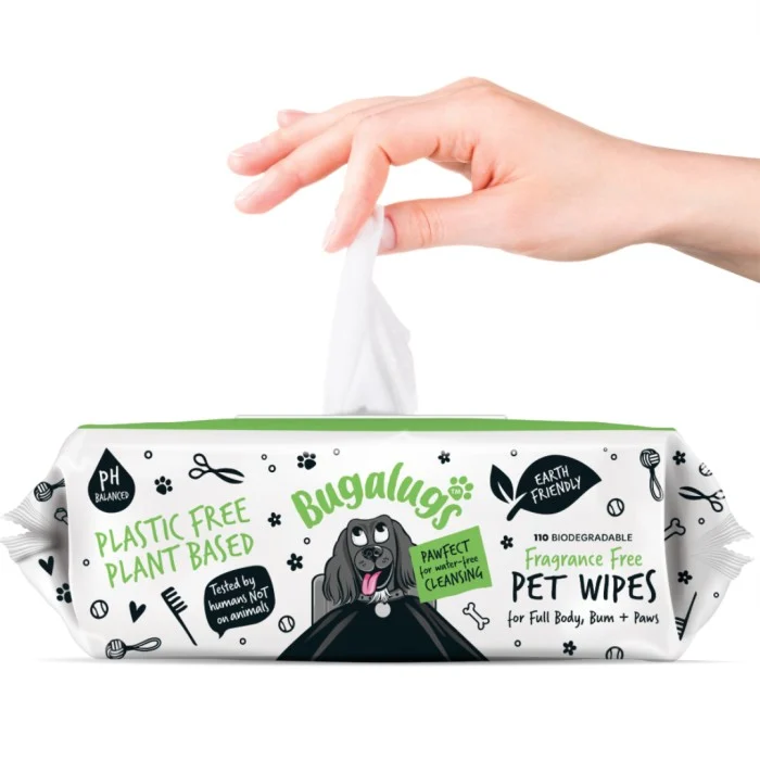 Bugalugs Pet Wipes 110 st