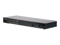 ALTUSEN KH1516A - Omkopplare för tangentbord/video/mus - CAT5 - 16 x KVM port(s) - 1 lokal användare - rackmonterbar