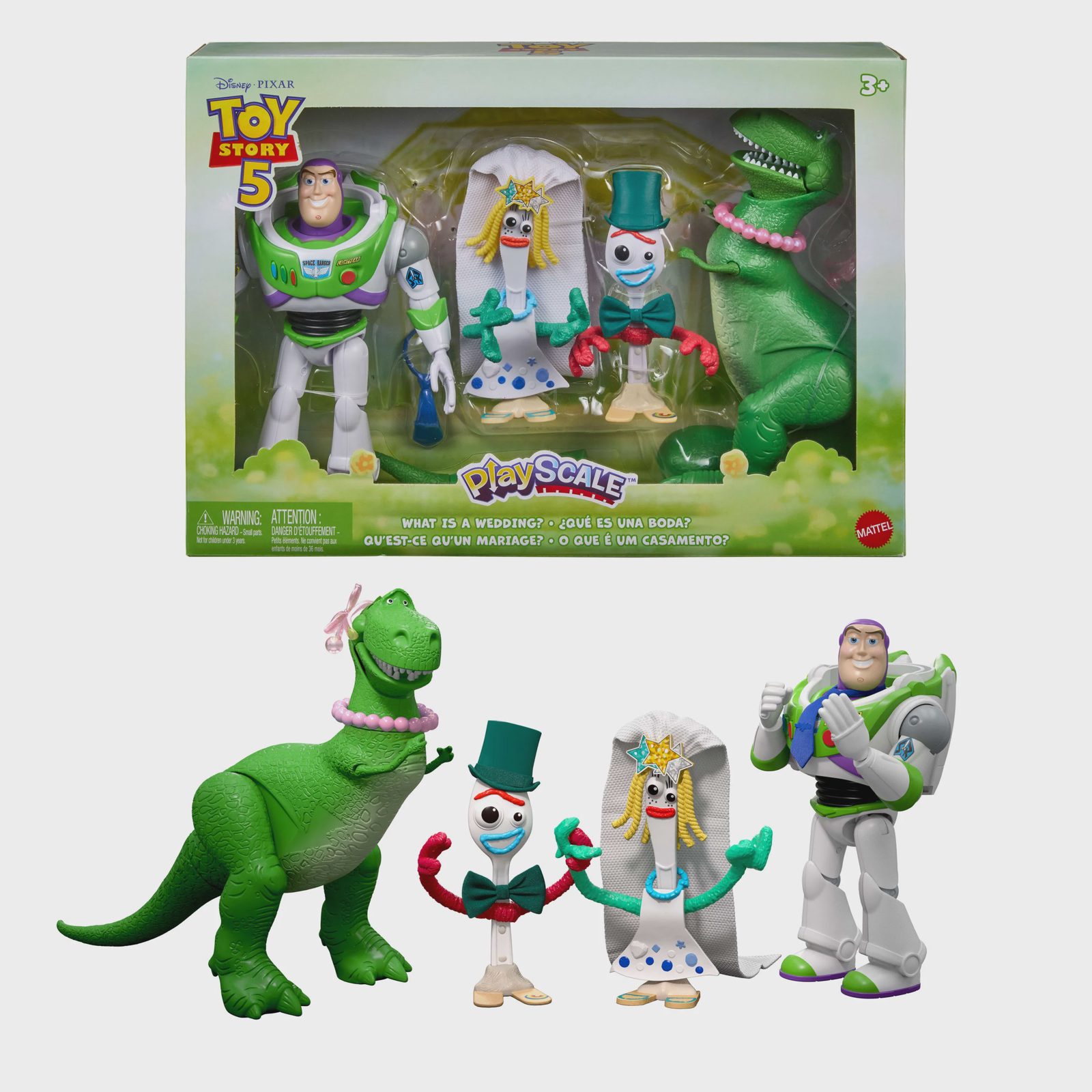 Disney Pixar DISNEY AND PIXAR TOY STORY 5 PLAYSCALE What is a Wedding?, 3 År, Multifärg, Plast