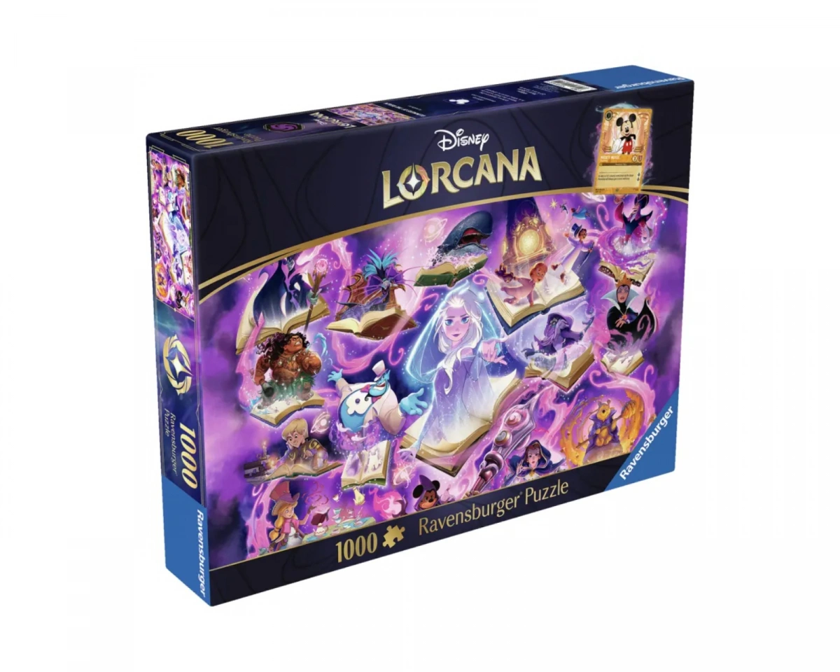 Ravensburger Pussel: Disney Lorcana - Glimmers of the Realm: Amethyst 1000 Bitar