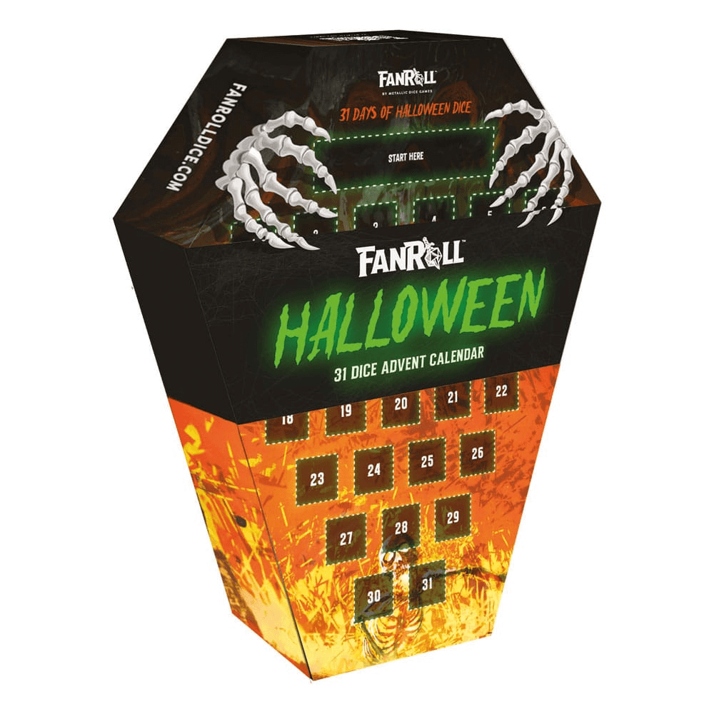 FanRoll Dice Goblin Halloween Dice Coffin Set – Tärningskalender 2025