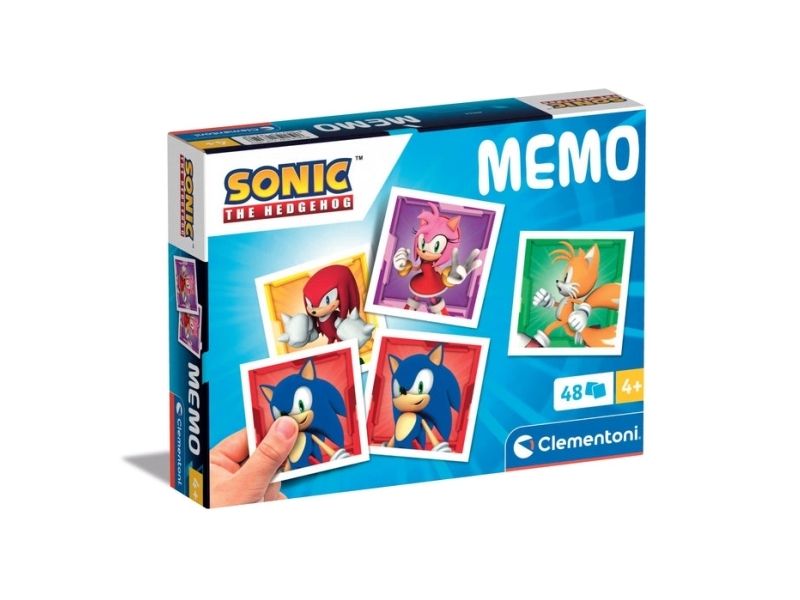 Clementoni Memo Pocket Sonic memoryspel, 4 år