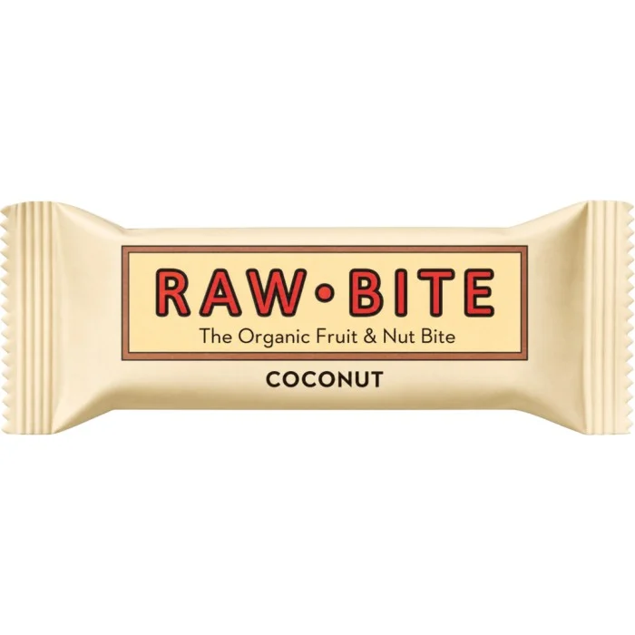 Rawbite Frukt- & Nötbar Kokos Ekologisk 50 g