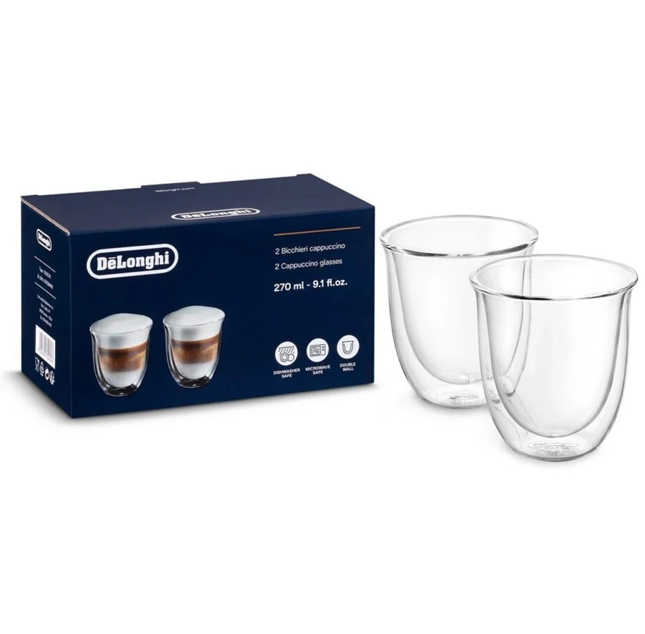 Delonghi DLSC311 Cappuccino-Glas, 2 st, bild 3