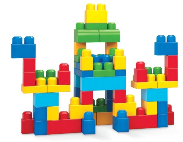 MEGA Bloks First Builders Big Building Bag Blue