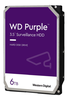 6 TB WD Purple, 5400 rpm, 128 MB cache, SATA3, Surveillance