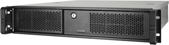 Chieftec UNC-209SR-B 19" rack 2U, ATX, 457mm djup, inkl. 400W nätagg, bild 2