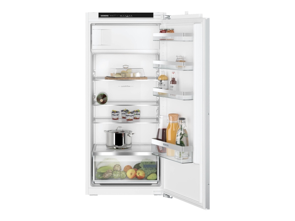 Siemens bestCollection iQ300 KI42L2FE0 - Kylskåp med frysfack - inbyggd - fördjupning - bredd: 56 cm - djup: 55 cm - höjd: 122.5 cm - 187 liter - Klass E